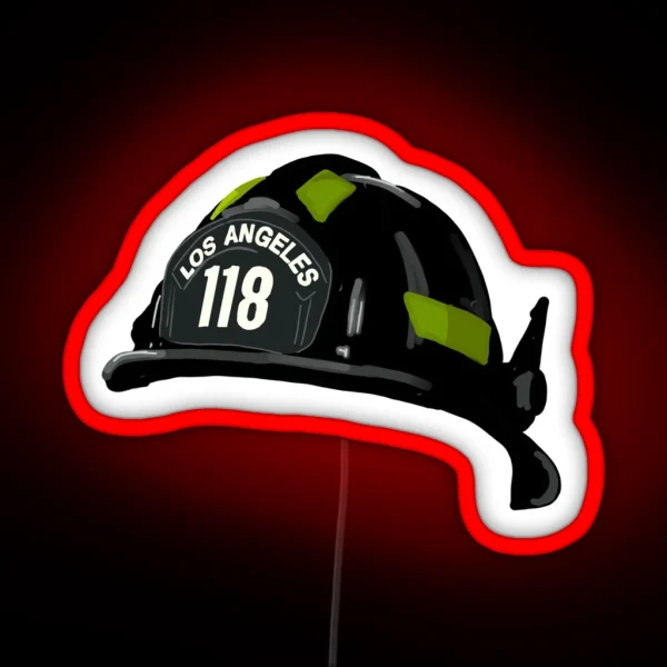 The 118 Helmet RGB Neon Sign