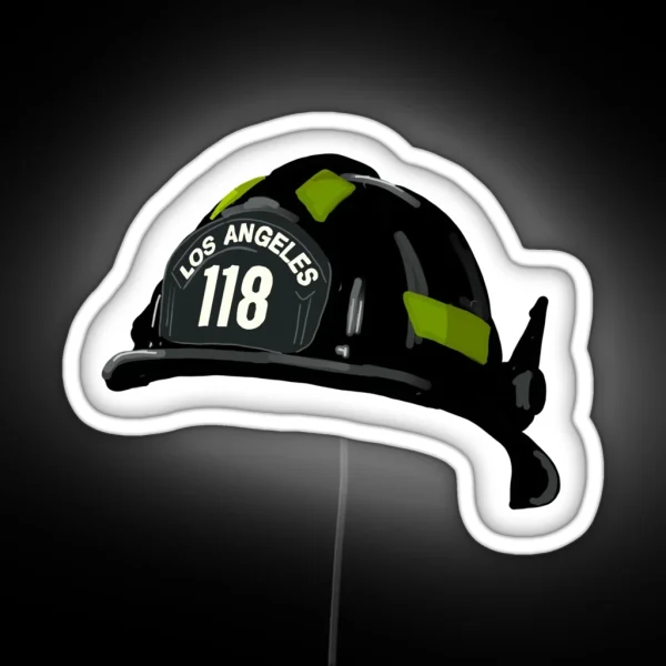 The 118 Helmet RGB Neon Sign