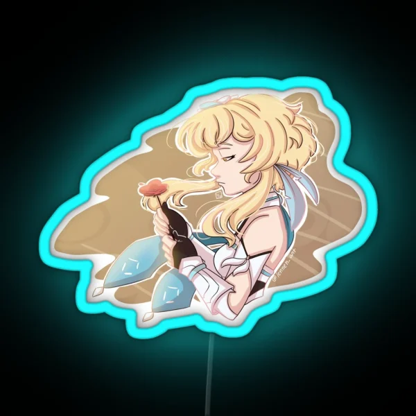 The Abyss Princess Lumine RGB Neon Sign