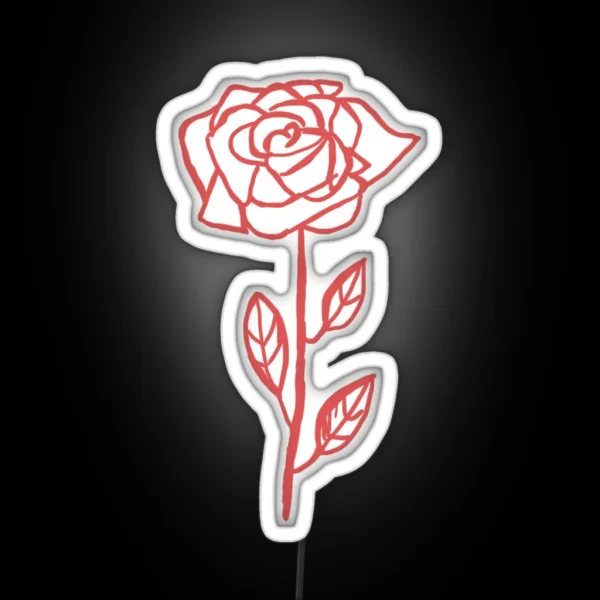 The Actual Rose RGB Neon Sign