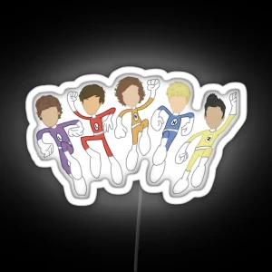 The Adventurous Adventures Of One Direction RGB Neon Sign