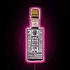 Digital RGB LED canvas display with Angostura Bitters inspired design