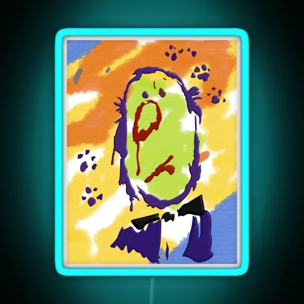 The Aristocats Toulouse Edgar Painting RGB Neon Sign