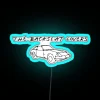 RGB Neon Backseat Lovers Sign for Music Enthusiasts and Fans
