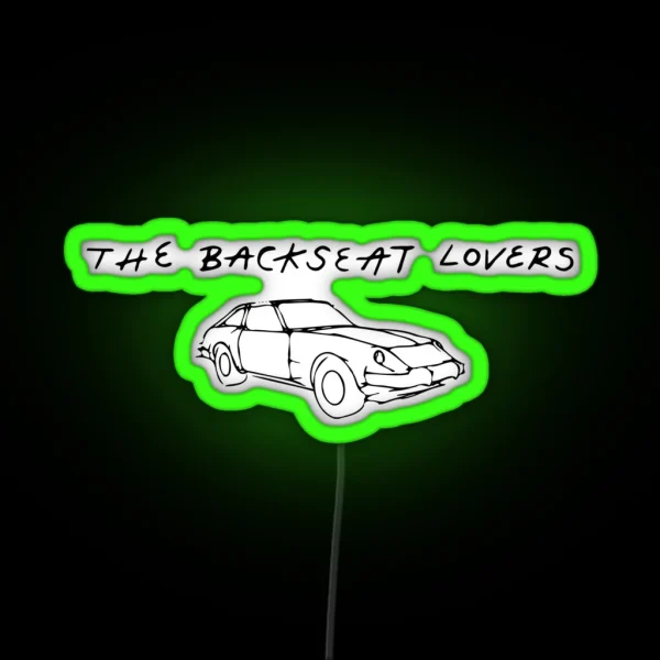 The Backseat Lovers RGB Neon Sign