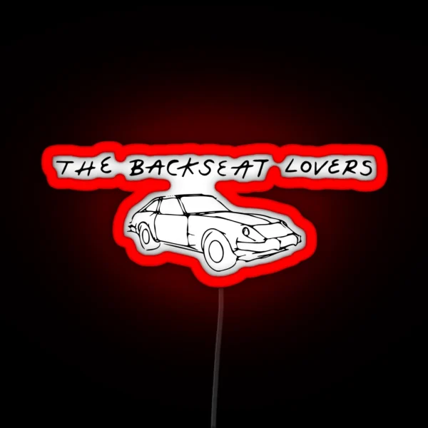 The Backseat Lovers RGB Neon Sign