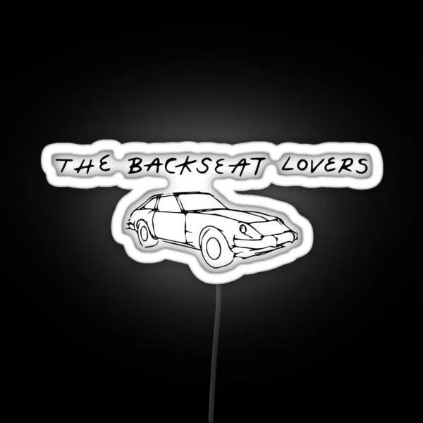 The Backseat Lovers RGB Neon Sign