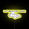 Vibrant LED backseat lovers neon signs with customizable colorful lighting options.