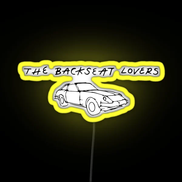The Backseat Lovers RGB Neon Sign