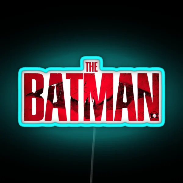 The Batman Text Led RGB Neon Sign