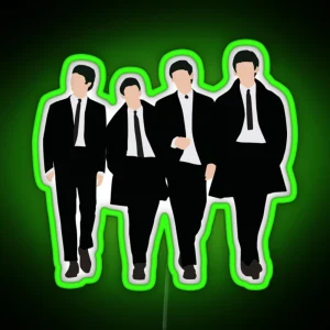 The Beatles Band Beatles Band RGB Neon Sign