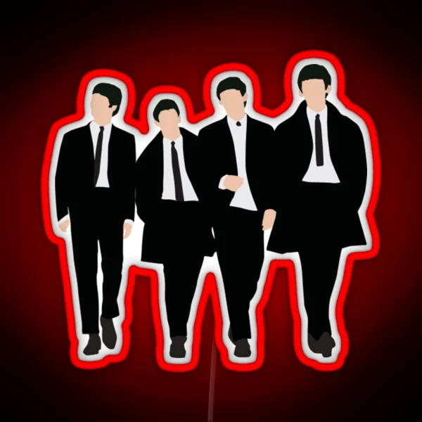 The Beatles Band Beatles Band RGB Neon Sign