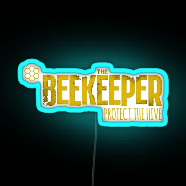 The Beekeeper RGB Neon Sign
