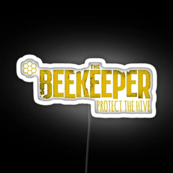 The Beekeeper RGB Neon Sign