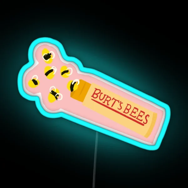 The Bees Are Out RGB Neon Sign