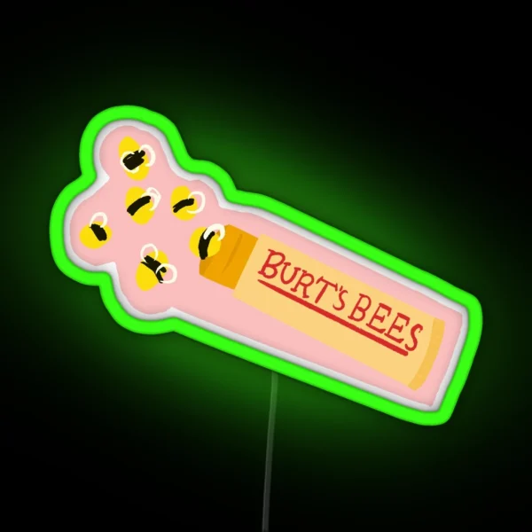 The Bees Are Out RGB Neon Sign