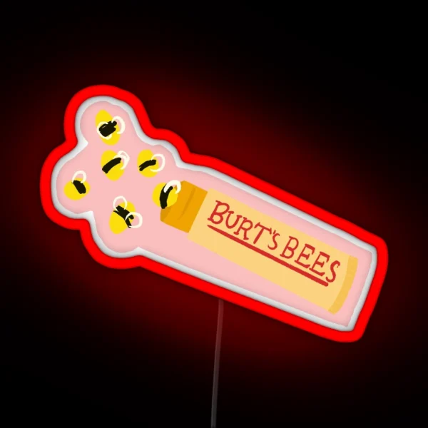 The Bees Are Out RGB Neon Sign