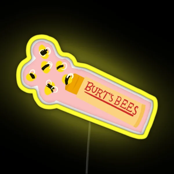 The Bees Are Out RGB Neon Sign