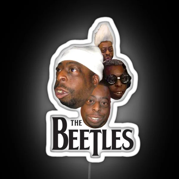 The Beetles RGB Neon Sign