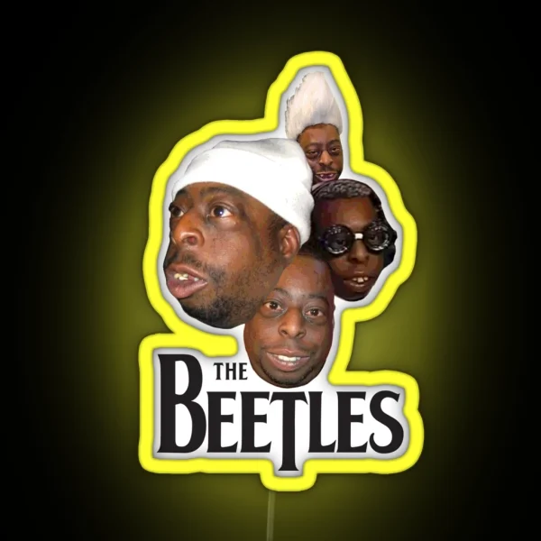 The Beetles RGB Neon Sign