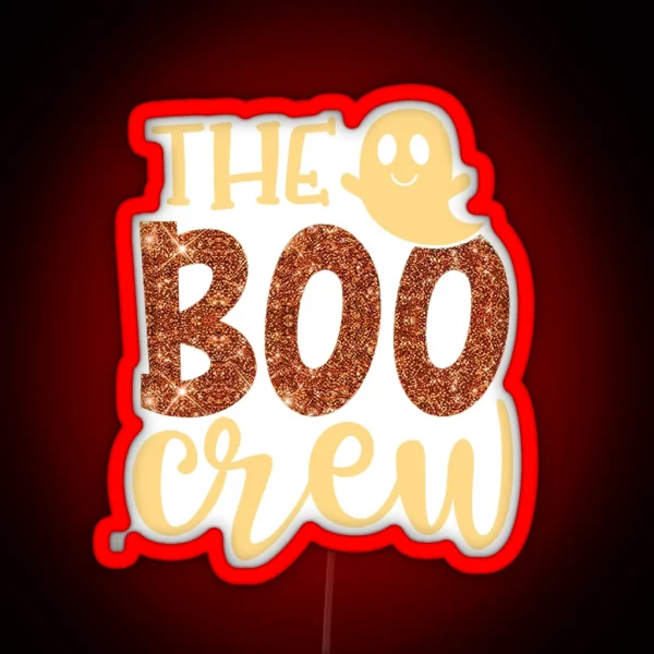 The Boo Crew Halloween RGB Neon Sign