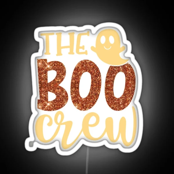 The Boo Crew Halloween RGB Neon Sign
