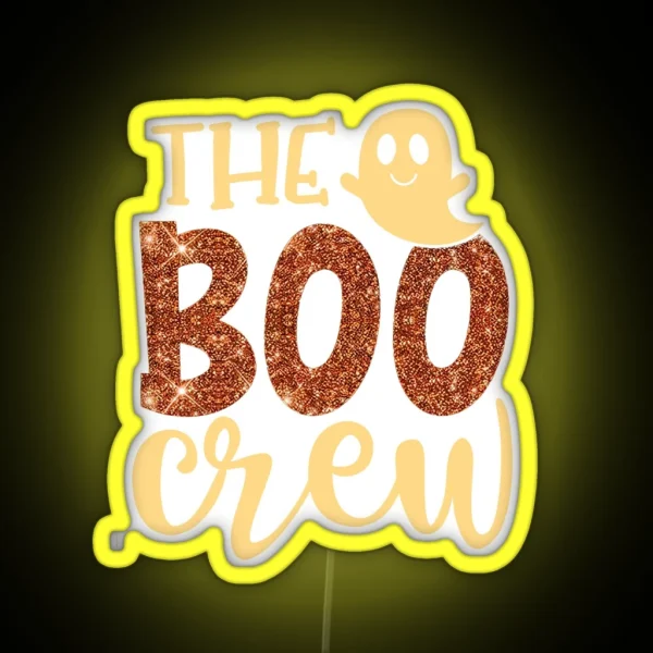 The Boo Crew Halloween RGB Neon Sign