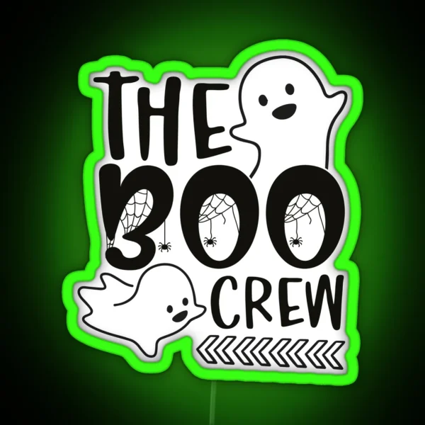 The Boo Crew RGB Neon Sign