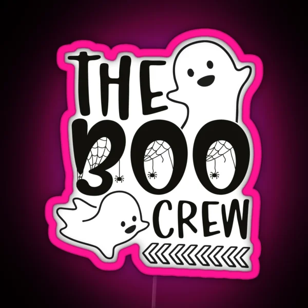 The Boo Crew RGB Neon Sign