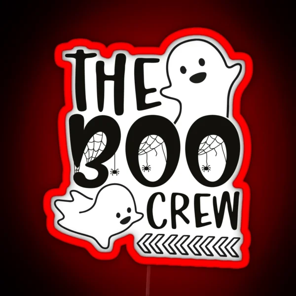 The Boo Crew RGB Neon Sign