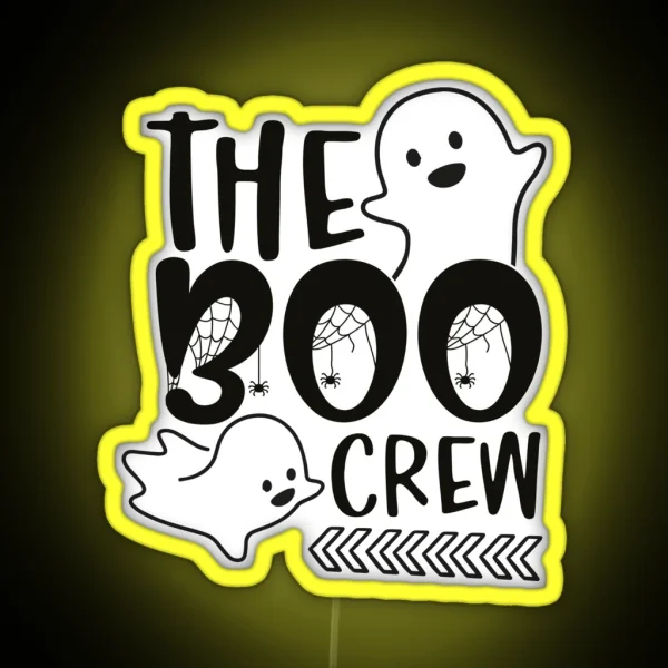 The Boo Crew RGB Neon Sign