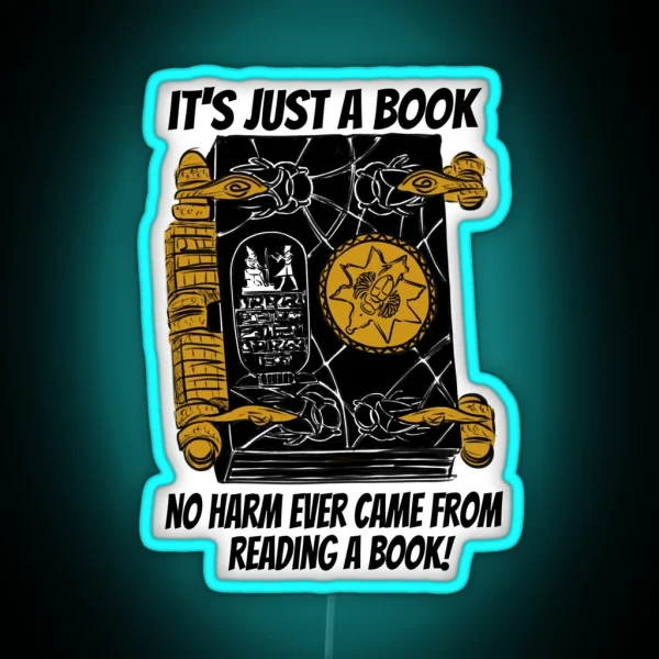 The Book Of The Dead RGB Neon Sign