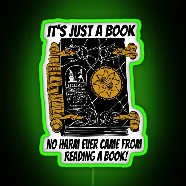 The Book Of The Dead RGB Neon Sign