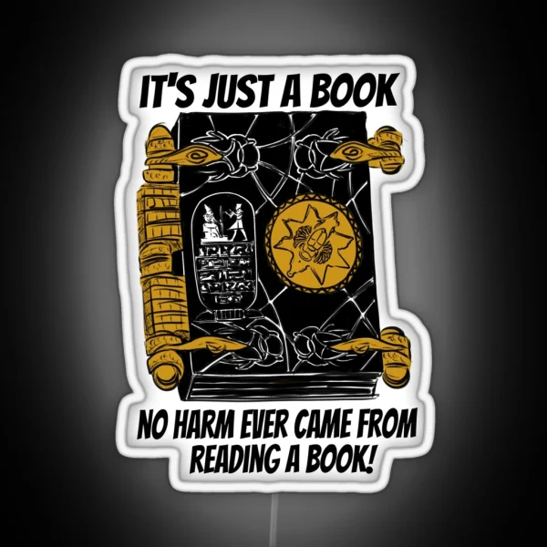 The Book Of The Dead RGB Neon Sign