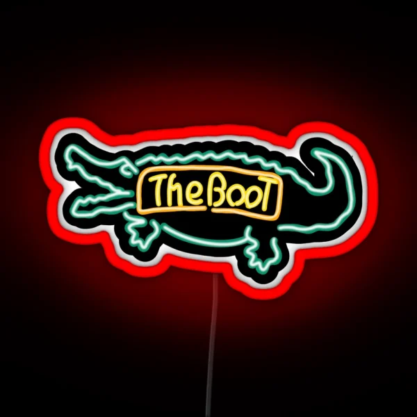 The Boot Neon Sign RGB Neon Sign