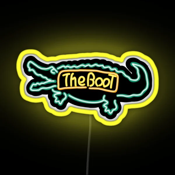 The Boot Neon Sign RGB Neon Sign