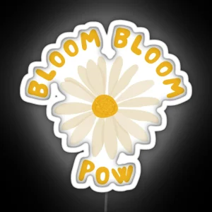 THE BOYZ Bloom Bloom Pow Cute Retro Lyrics RGB Neon Sign