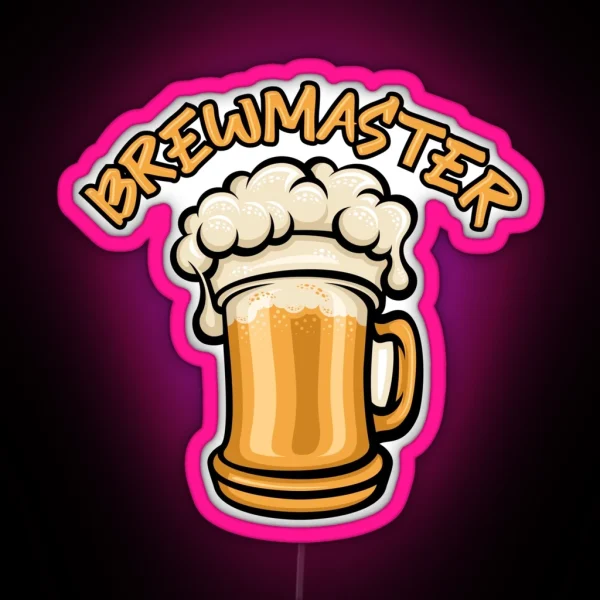 The Brewmaster Need A Beer Mug RGB Neon Sign