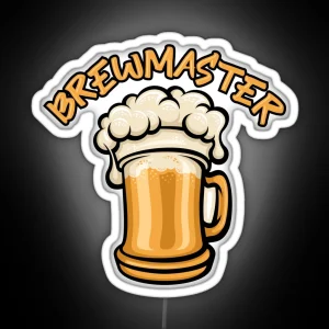 The Brewmaster Need A Beer Mug RGB Neon Sign