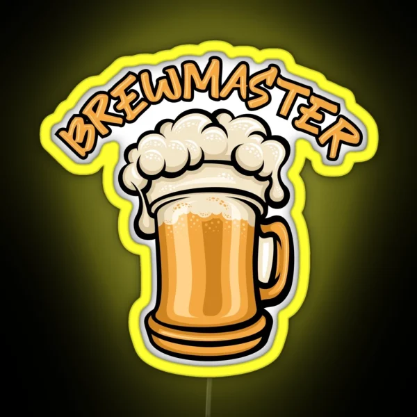 The Brewmaster Need A Beer Mug RGB Neon Sign