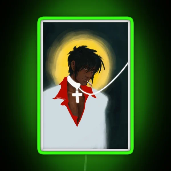 The Bride Leashed RGB Neon Sign