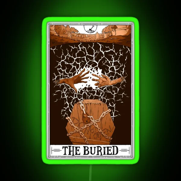 The Buried Tarotesque Light RGB Neon Sign