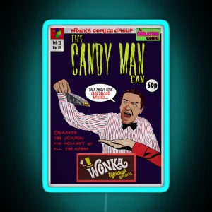 The Candy Man Can RGB Neon Sign