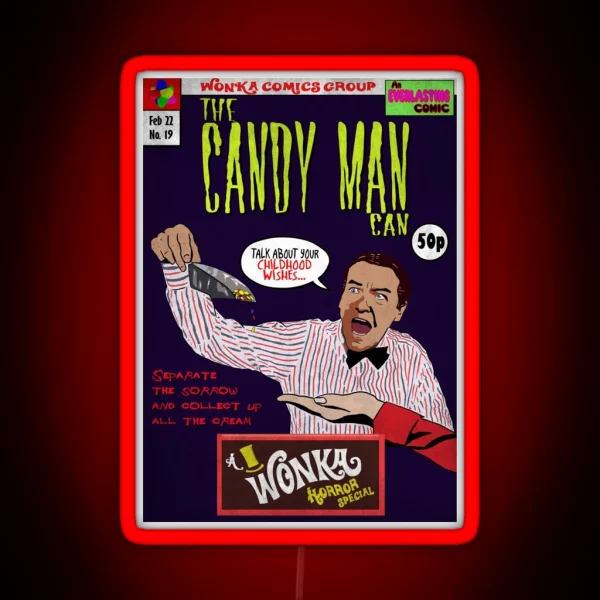 The Candy Man Can RGB Neon Sign