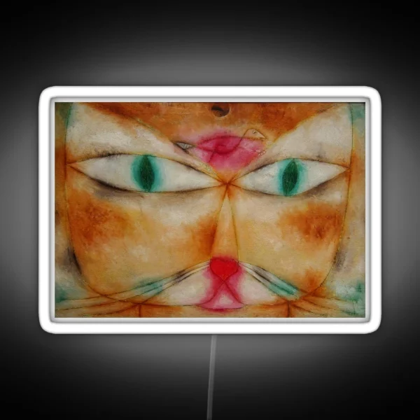 The Cat And The Bird RGB Neon Sign
