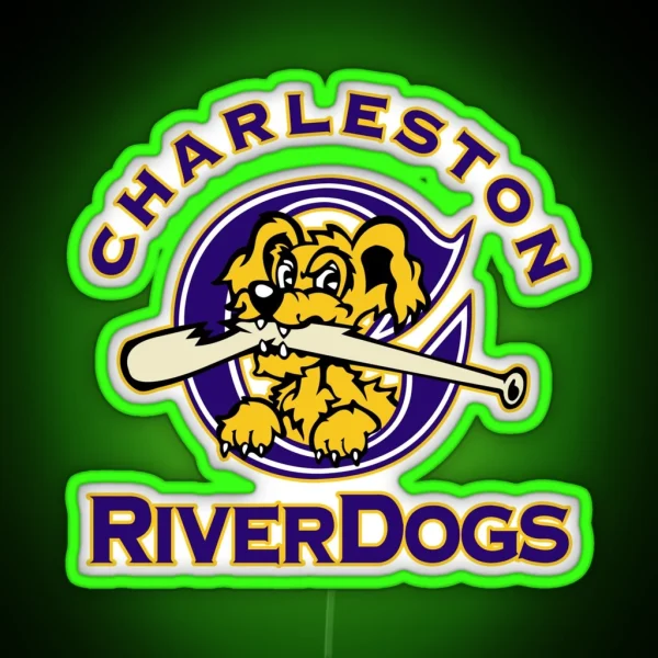 The Charleston Riverdogs RGB Neon Sign