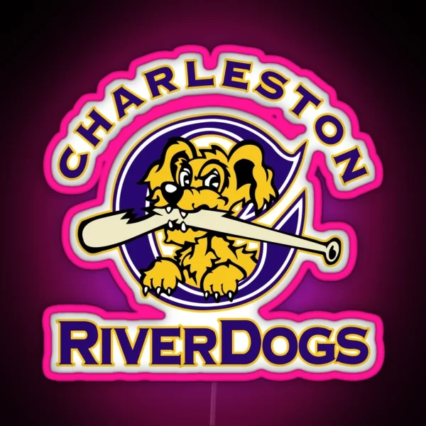 The Charleston Riverdogs RGB Neon Sign