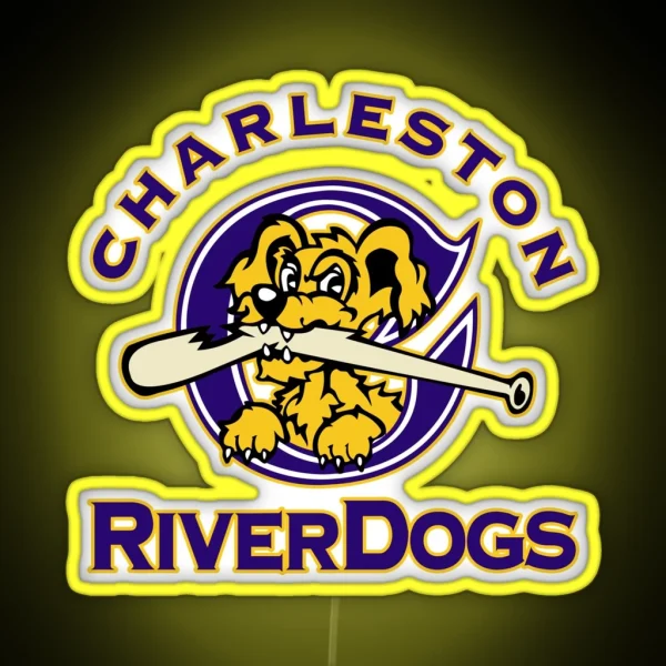 The Charleston Riverdogs RGB Neon Sign