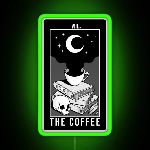 The Coffee RGB Neon Sign