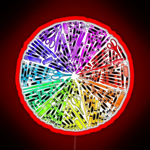 The Color Wheel RGB Neon Sign